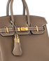 Birkin 25 In Clemence Etoupe, other view